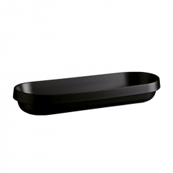 Купить блюдо керамическое овальное 1,80л 41,5х14,5см h6,5см, серия welcome, цвет черный 324271 – цена от завода, доставка до двери | RuOborudovanie.ru