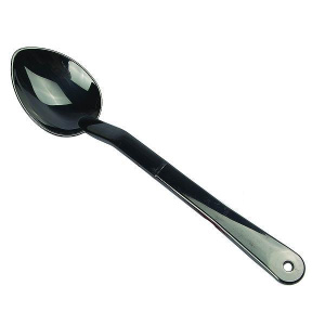 Ложка гарнирная 28СМ, п/к, жаропрочная, черная, серия Jiwins P-016-Bl
