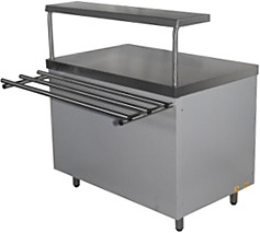 Прилавок нейтральный Рада ПН-11/7 Школьник (полка и направляющие) 1120х700х870 мм
