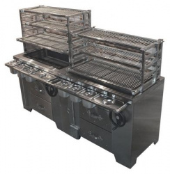 Купить мангал угольный grill master умм/2 (robata l2000) 11310 многофункциональный – цена от завода, доставка до двери | RuOborudovanie.ru