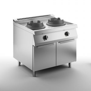 Плита вок газовая 700 серии Apach Chef Line Slrwg107Cs