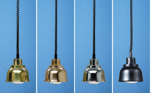 Лампа тепловая подвесная черного цвета  Scholl 22001/S