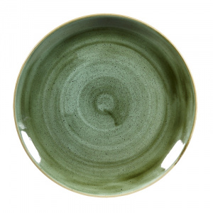 Тарелка мелкая 28,8СМ, без борта, Stonecast, цвет Samphire Green Ssgsev111