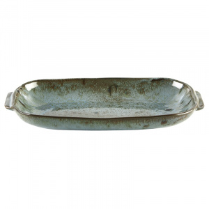 Блюдо прямоугольное 26,6Х16,6СМ, с ручками, керамика, Vintage C22226