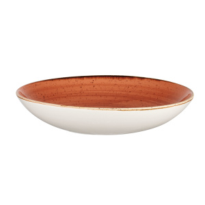 Тарелка глубокая 31СМ 2,4Л, без борта, Stonecast, цвет Spiced Orange Ssosplc21