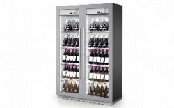 Шкаф винный Enofrigo Miami Medium Rf T+ 3 Dr серый алюм. Стат. A1Miamimedmixp/873