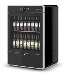 Шкаф винный Enofrigo I.Am H1200 стат. , черный, рамка серебр., 2 полки S1S1Na+1/Ga89430001