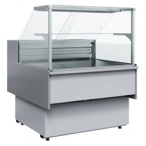 Витрина холодильная Полюс GC110 VM 1,5-1 (с боковинами, динамика) (0011-9006)