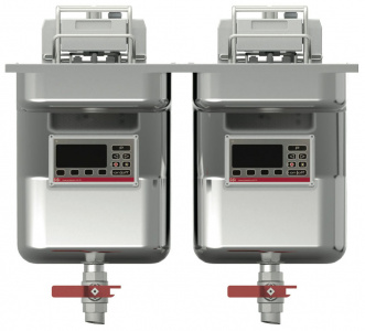 Фритюрница Fri Fri Vision Built-in622(MB62258) с 2 ванной 2x12.5-14л электрическая встраиваемая