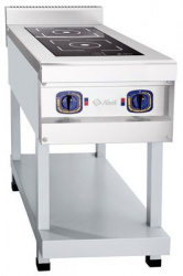 Купить плита индукционная abat кип-2п арт.71000019400 крашеная подставка 2-х конфорочная – цена от завода, доставка до двери | RuOborudovanie.ru
