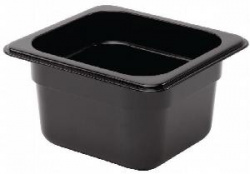 Купить гастроемкость gastromix gn1/6-100 полипропилен черная – цена от завода, доставка до двери | RuOborudovanie.ru