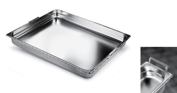 Гастроемкость из нержавеющей стали GN2/1х10 см Ronda GNM2110