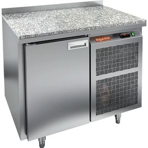 Стол с охлаждающим шкафом Hicold Gn1/Tn (КАМЕНЬ)