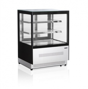 Витрина кондитерская Tefcold Lpd900F/Black черная/нерж холодильная