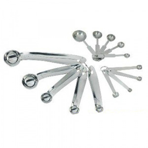 Набор мерных ложек 5 шт. (15-5-2,5-1,25-0,6МЛ) нерж.сталь Msp9
