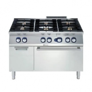 Плита 6 конфорочная 700 серии Electrolux E7GCGL6C10 371005 ГАЗ