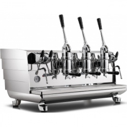 Кофемашина традиционная Victoria Arduino VA 358 White Eagle Leva 3 gr 380V, Steelux+Cupwarmer+Led
