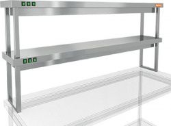 Купить полка тепловая hicold tp2k-16/4 двухъярусная комбинированная – цена от завода, доставка до двери | RuOborudovanie.ru
