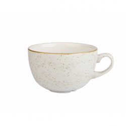Купить чашка cappuccino 340мл stonecast, цвет barley white swhscb281 – цена от завода, доставка до двери | RuOborudovanie.ru